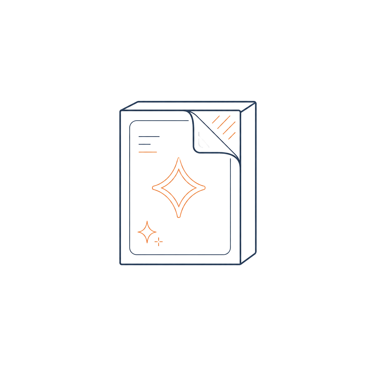 Premium packaging finishing options